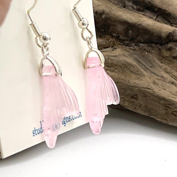 Sterling Silver Mermaid Tail Earrings-New! - Picture 4 of 4